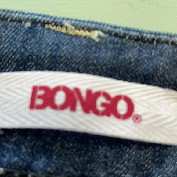 Bongo Jean shorts Juniors size 9 Frayed hem Retro - Picture 5 of 8